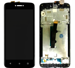 Replacement Lcd Assembly with frame for Moto c XT1750 XT1755