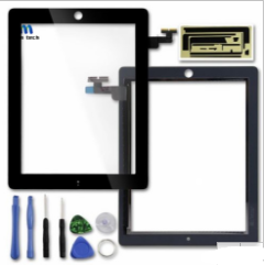 Replacement Touch screen digitizer with adhesive and tools For iPad 2 3
