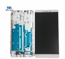 Replacement LCD Display Digitizer Assembly with frame  For Oppo R7 plus lcd screen
