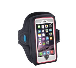 Water Resistant Sports Armband with Key Holder for iPhone 6 6S 7 8 X
