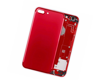Replacement back cover housing  for iPhone 8 plus red